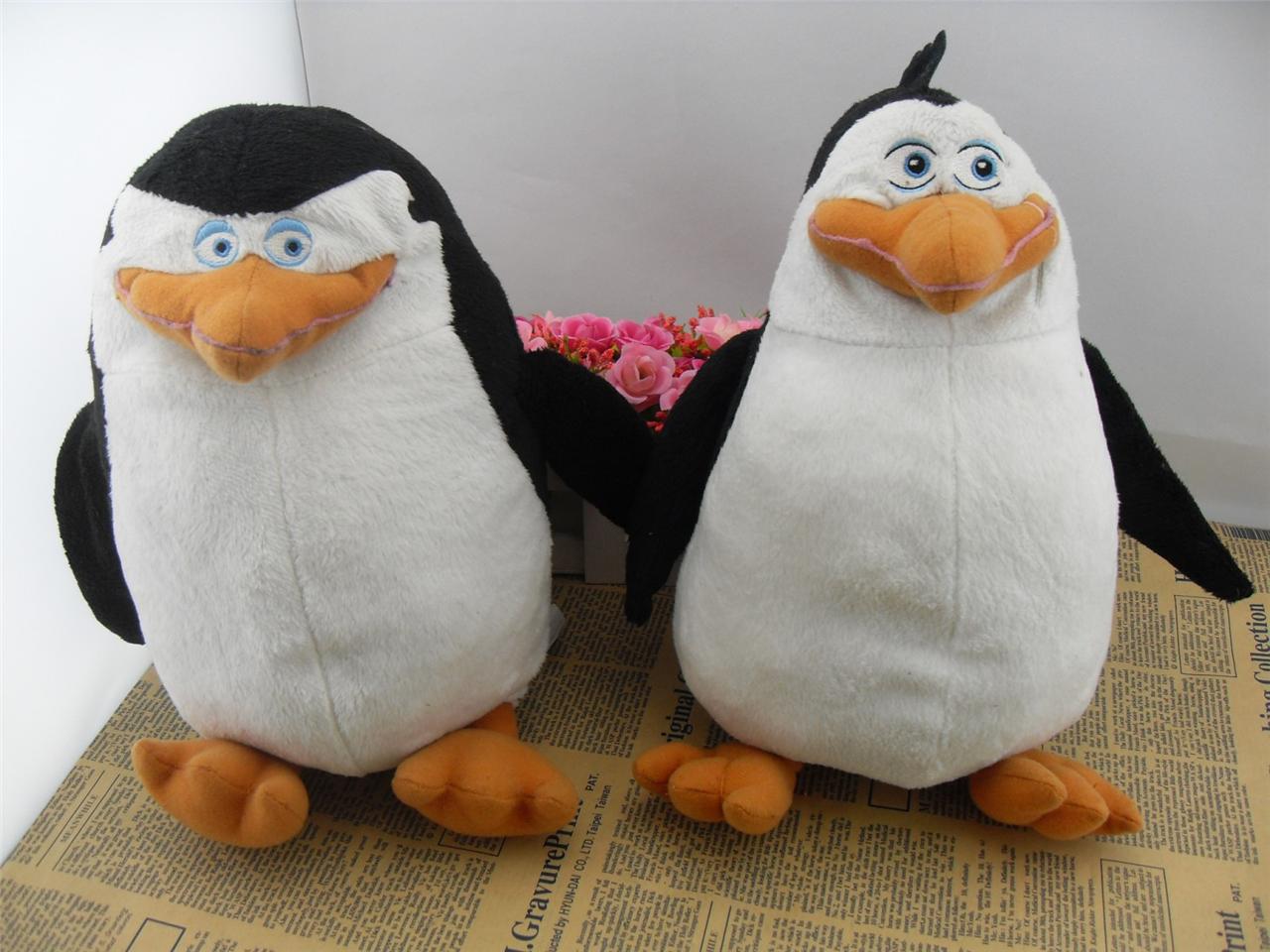 penguins of madagascar plush toy