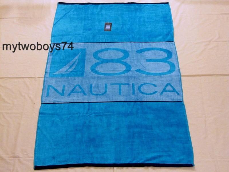 NWT NAUTICA BEACH TOWELS DIFFERENT PATTERNS AND STYLES *BEAUTIFUL