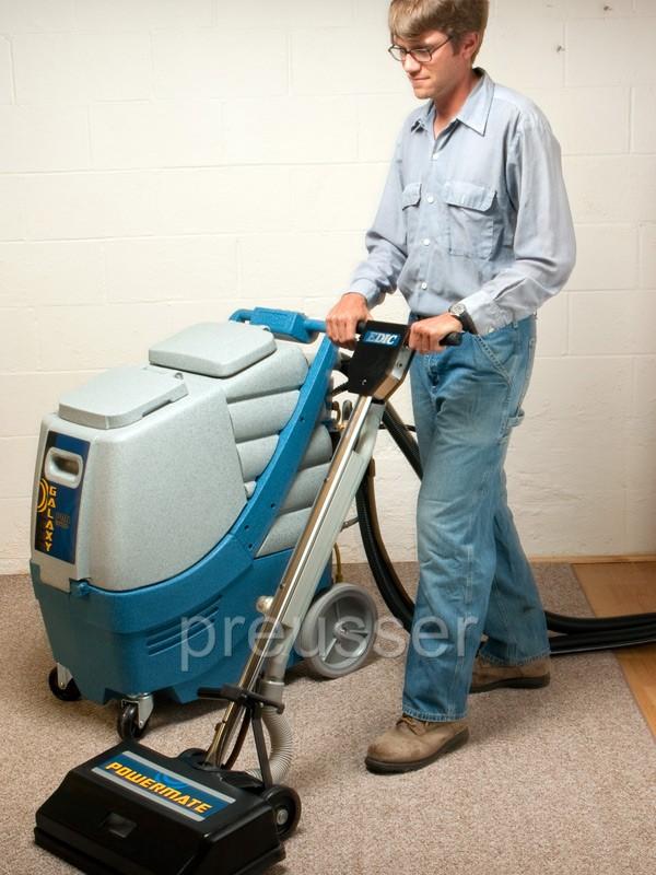 EDIC Powermate Electric Powered Wand Brush Carpet Extractor Made in USA