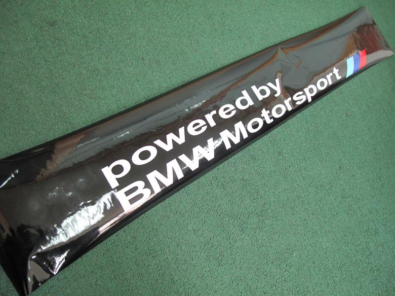 Bmw motorsport decal windshield #5