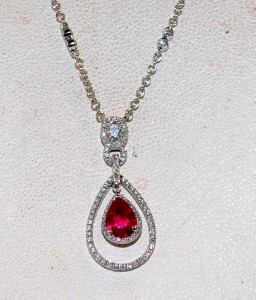 Ebay white gold necklace clearance