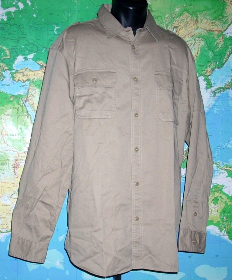 safari field shirt with epaulets