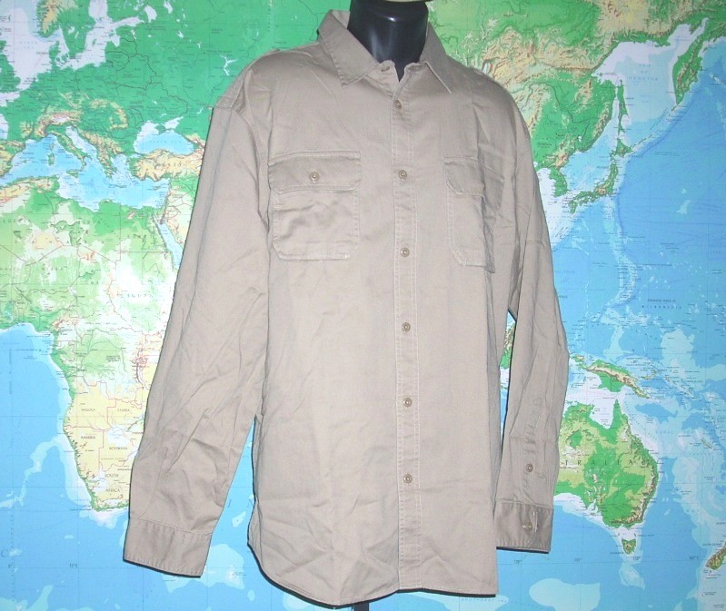 safari field shirt with epaulets
