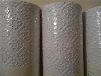 ... ASHLEY HOME EMBOSSED WALLPAPER X 4 ROLLS. DESIGN QUATREFOIL. RARE ... ASHLEY HOME EMBOSSED WALLPAPER X 4 ROLLS. DESIGN QUATREFOIL. RARE