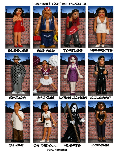 Homies Series 7 Complete Set of 24 Figurines Retired eBay