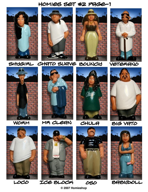 Homies Series 2 - Complete Set of 24 Figures - Very Rare | eBay