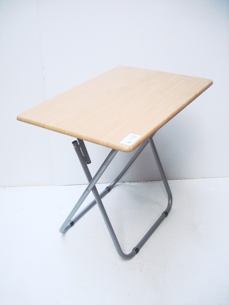 NATURAL WHITE BLACK OR UNION JACK WOODEN PORTABLE FOLDING CAMPING SIDE