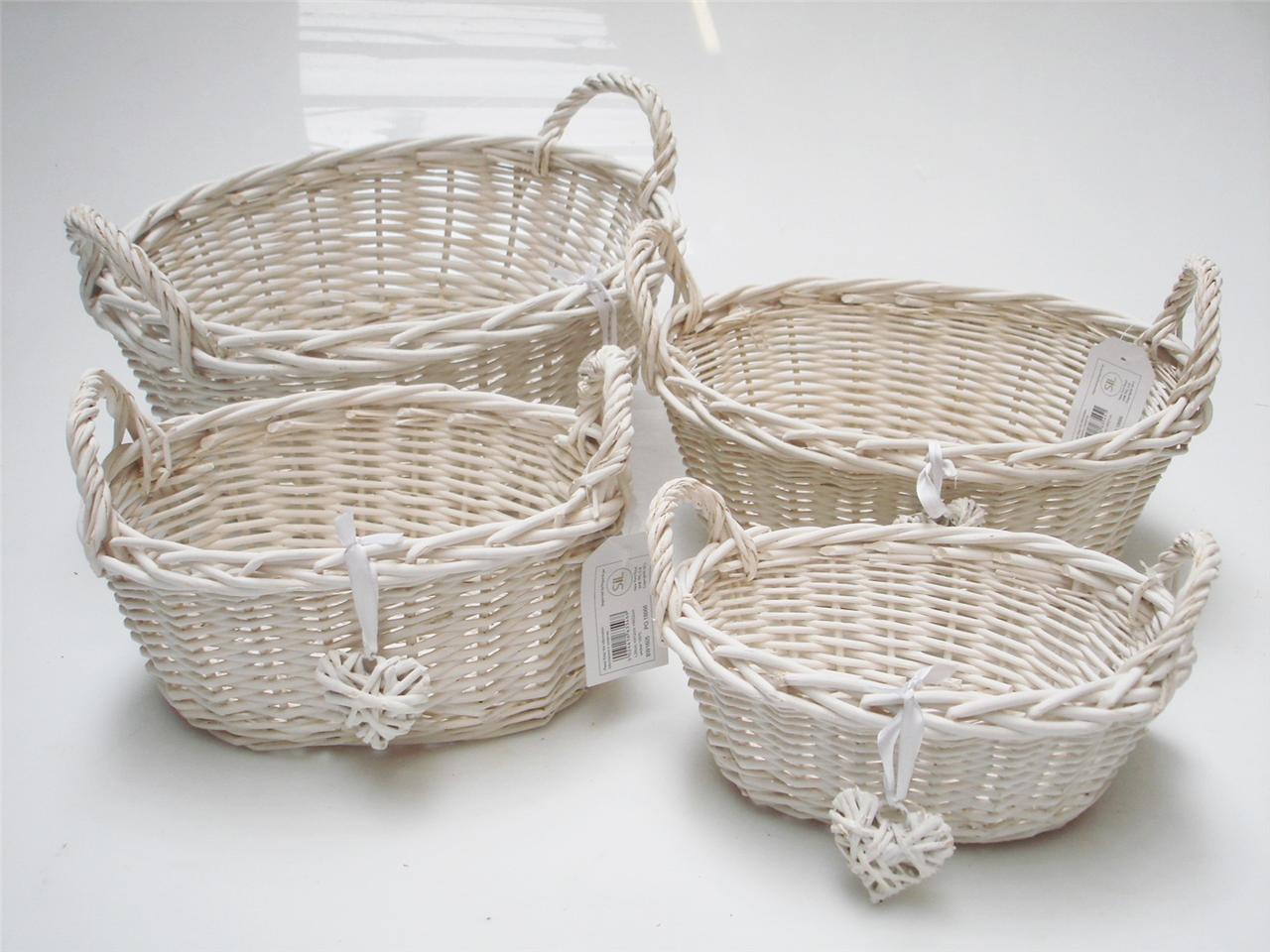 oval rectangl white french shabby chic wicker kitchen oval rectangl white french shabby chic wicker kitchen