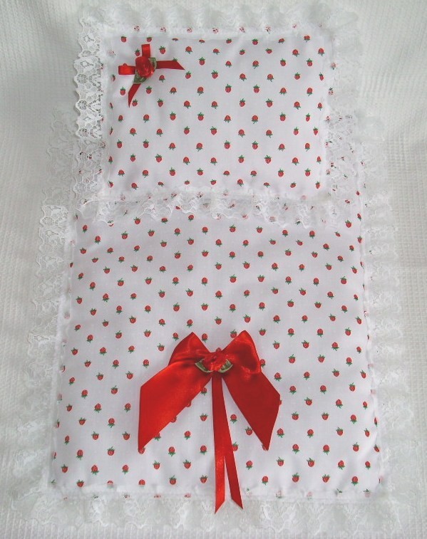 DOLLS Pram Crib/Quilt Pillow Set Fit Silver Cross Ranger SMALL Prams 11