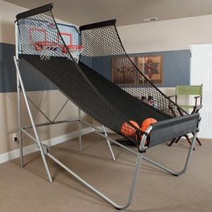 Lifetime Double Shot Arcade Basketball System 7 High Quality Mini