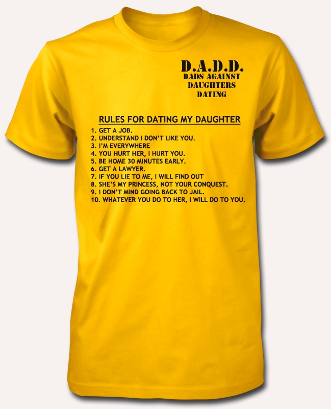 Dads Against Daughters Dating T Shirt Australia