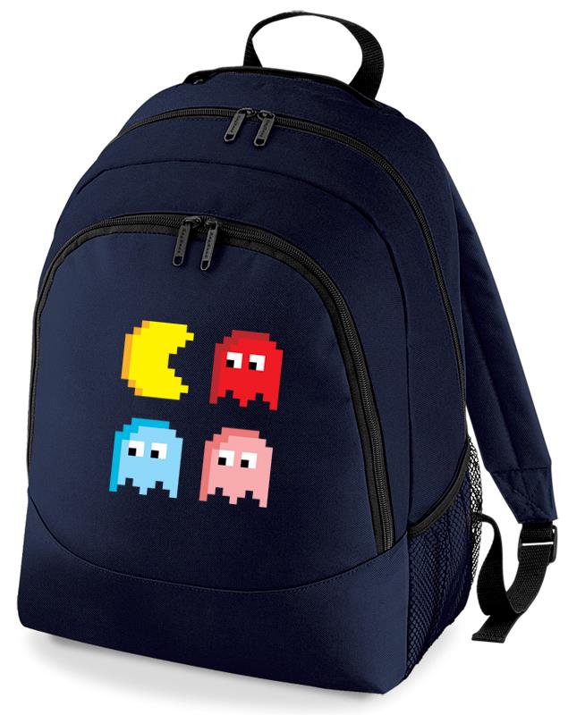 BNWT PAC MAN VINTAGE GAMING ATARI 80S GAME CONSOLE BACKPACK RUCKSACK