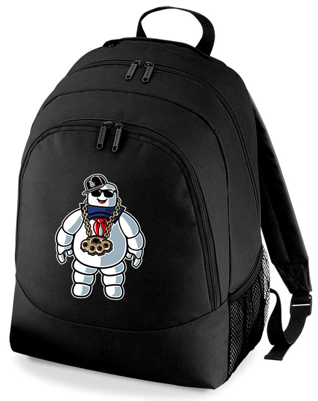 BNWT STAY PUFT MARSHMALLOW MAN FUNNY COLLEGE BACKPACK RUCKSACK SCHOOL