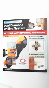 PLASPLUGS 6.5 MM 1//4/" DIAMOND TILE DRILL PORCELAIN CERAMIC MARBLE AND GRANITE