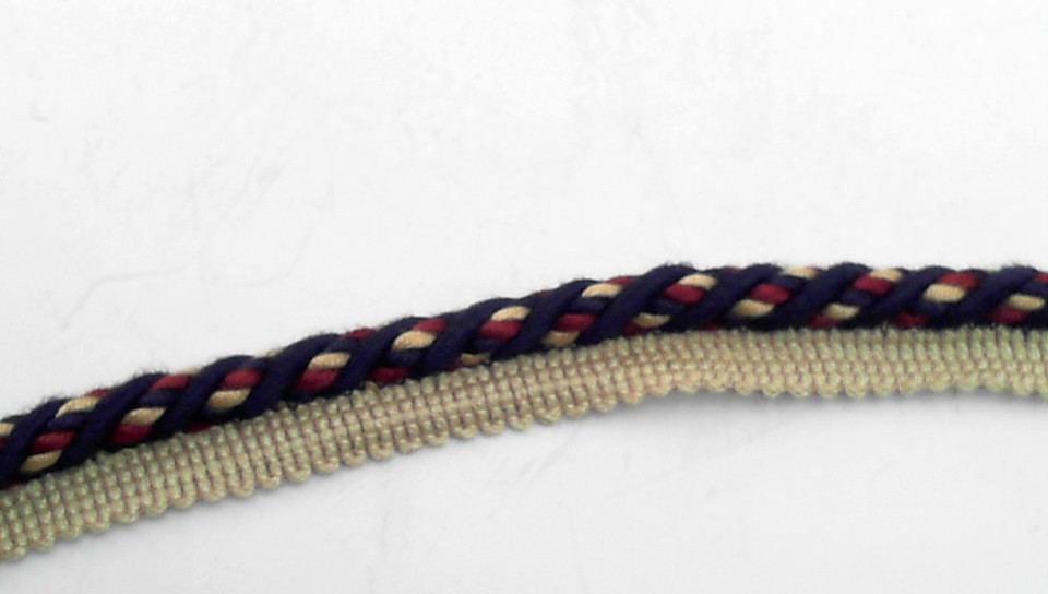 FLANGED 8MM PIPING CORD FOR CUSHIONS UPHOLSTERY FURNITURE ETC CHOICE