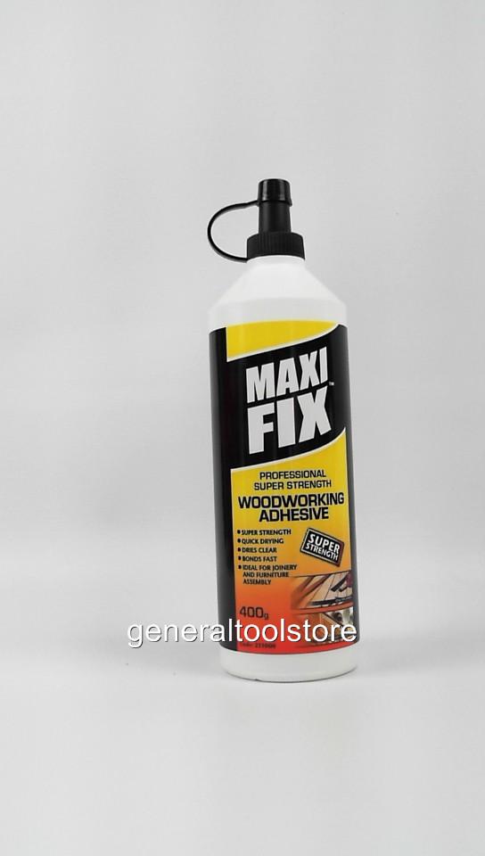 MAXI FIX PVA WOOD GLUE ADHESIVE POFESSIONAL SUPER STRENGTH 800 400 OR