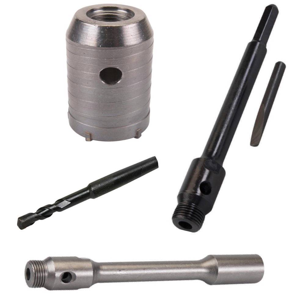 60 MM 2 3/8" TCT CORE DRILL HOLE SAW MASONRY STONE BRICK , OPTIONAL