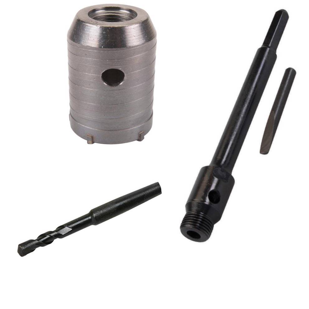 60 MM SDS TCT CORE DRILL HOLE SAW MASONRY STONE BRICK , OPTIONAL