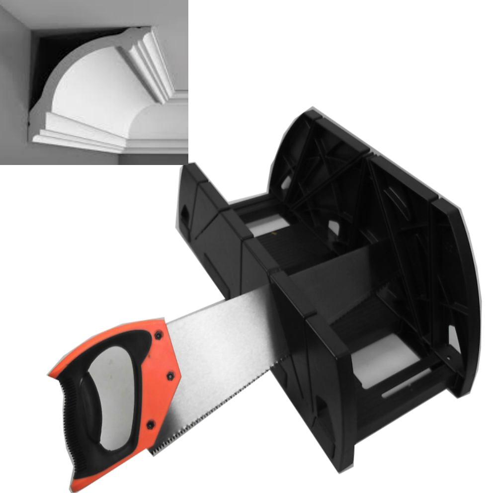 Large coving mitre box clearance