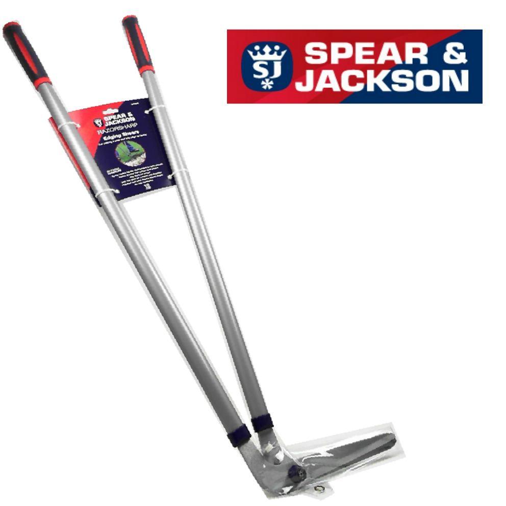 TWIN PACK Spear & Jackson Razor Sharp Steel Lawn AND Edging Grass