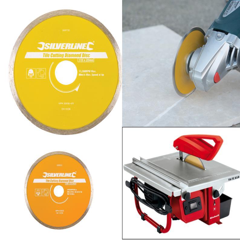 DIAMOND TILE CUTTING BLADES ELECTRIC MACHINES GRINDERS 110 115 150 180 200 MM eBay