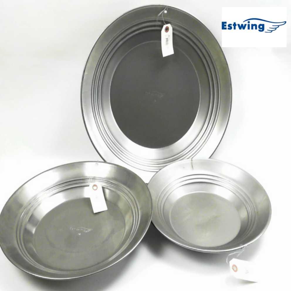 METAL ESTWING GENUINE GOLD PANS GOLD PANNING CHOICE SIZES E16/16 E14/14