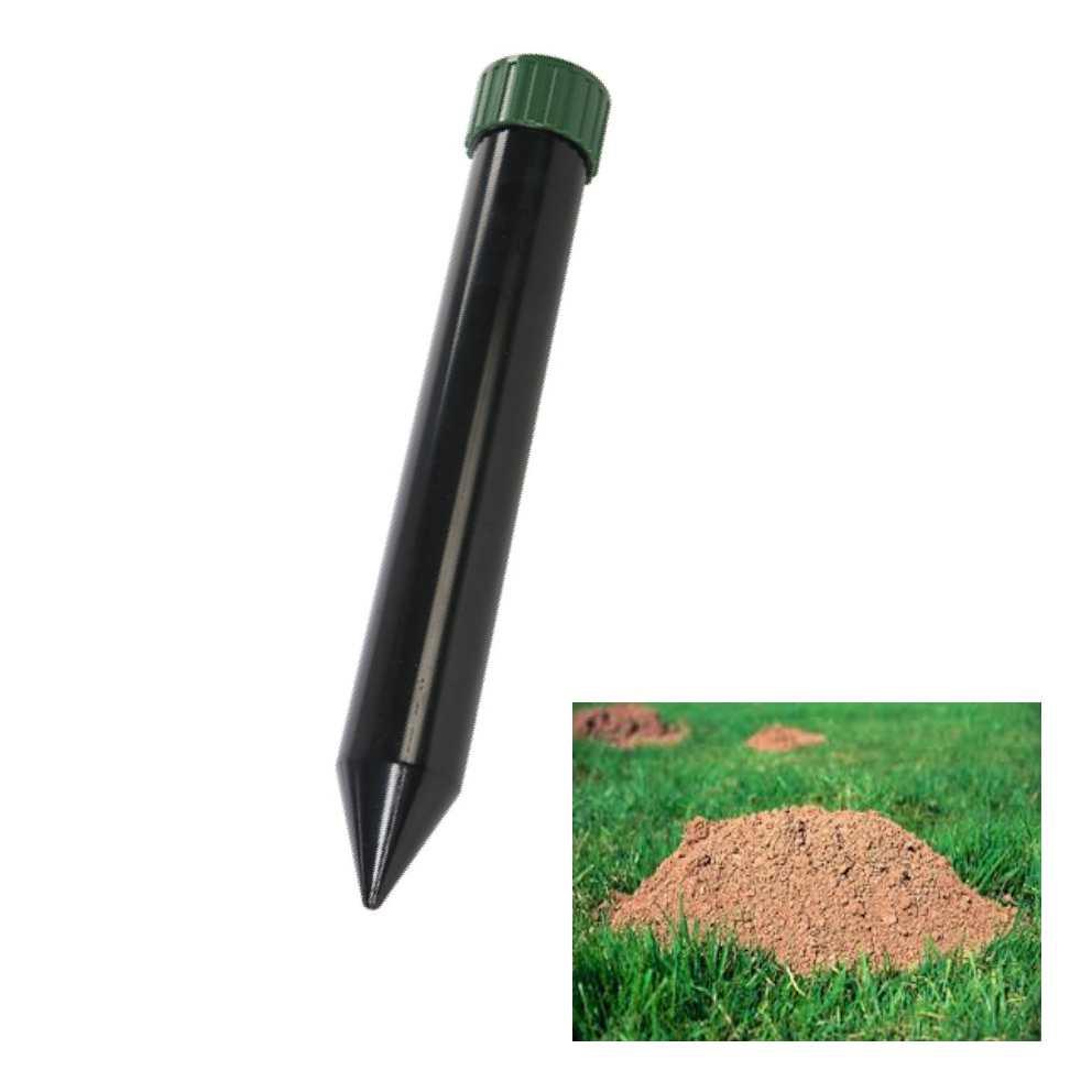 1 X BATTERY POWERED GARDEN ULTRA SONIC MOLE RODENT REPELLER DETERRENT REPELLENT