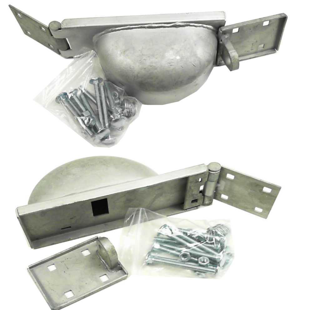 Shielded Hasp & Staple Extra Secure Guarded Protector For Padlocks LEFT or RIGHT