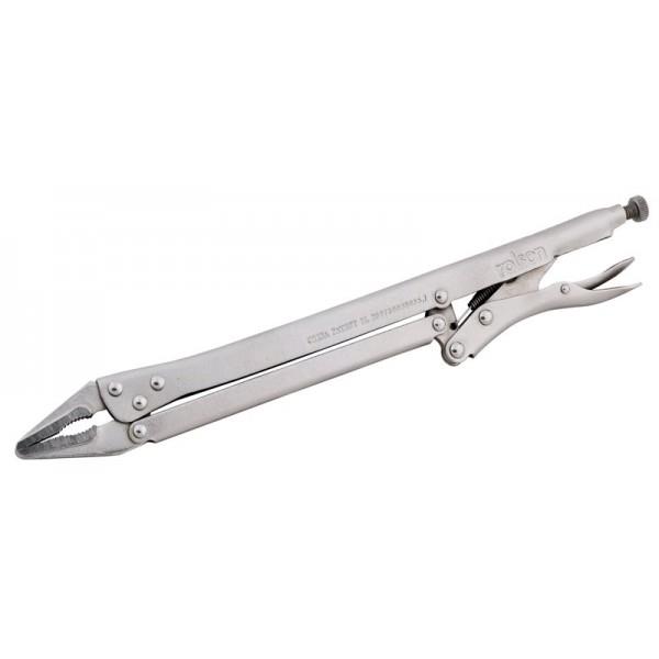 Rolson 375mm Extra Long Locking Pliers Long Nose 18 Reach