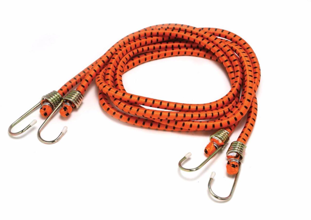 HILKA 2 pce 48" (1200mm) x 12mm Heavy Duty Bungee Strap Made to BS and