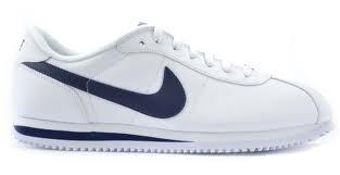 nike cortez blancas y azules