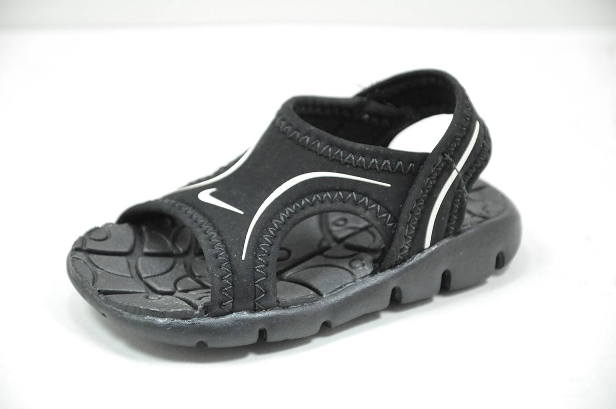 ... TD Black White 309540 011 Sandal Slip On Infant Toddler Size 2 | eBay