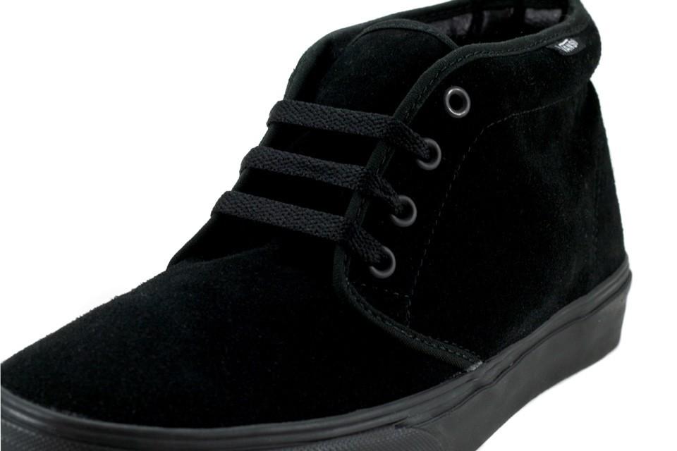 VANS CHUKKA BOOT Black Black Suede VN 0EGTBKA Classic Men eBay