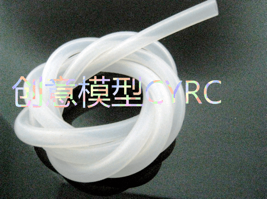silicone tube line 1mm long, 6mm OD, 3mm ID