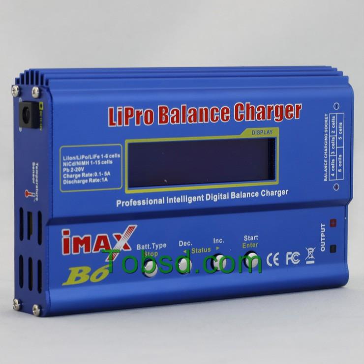 iMax B6  AC/DC Lipo Lion NiCd NiMh Battery Charger & Adapters