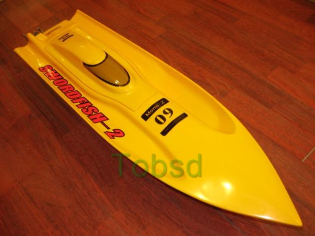31 inches Thunder EP Fibreglass Mono 2 Kit Racing Boat