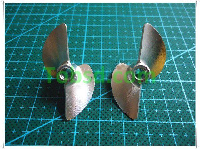 2 blades Dia 42mm CNC One pair left + right Propellers
