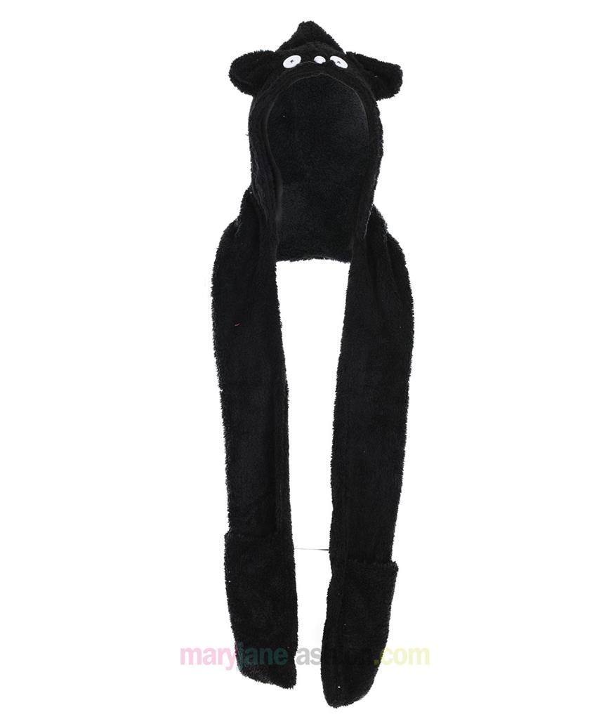 ears  scarf Scarf Cat Faux Animal hooded  Snood Ears Fleece Hooded fur Hooded eBay Hat faux Fur