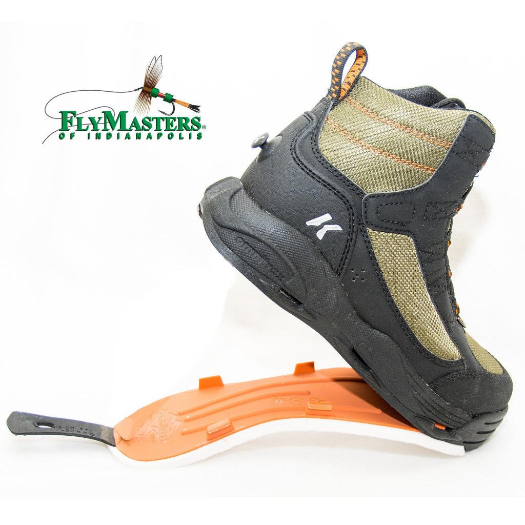 Korkers GreenBack Wading Boot, Interchangeable Soles FlyMasters eBay