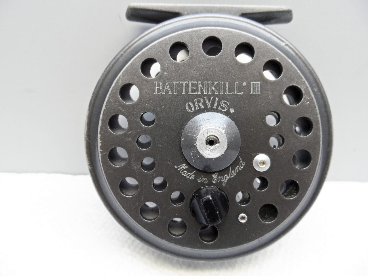 Orvis Vintage Battenkill III Fly Reel, England Click N' Pawl