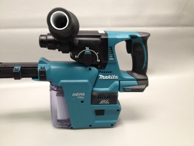 hammer vacuum makita drill sds volt hepa rotary attachment