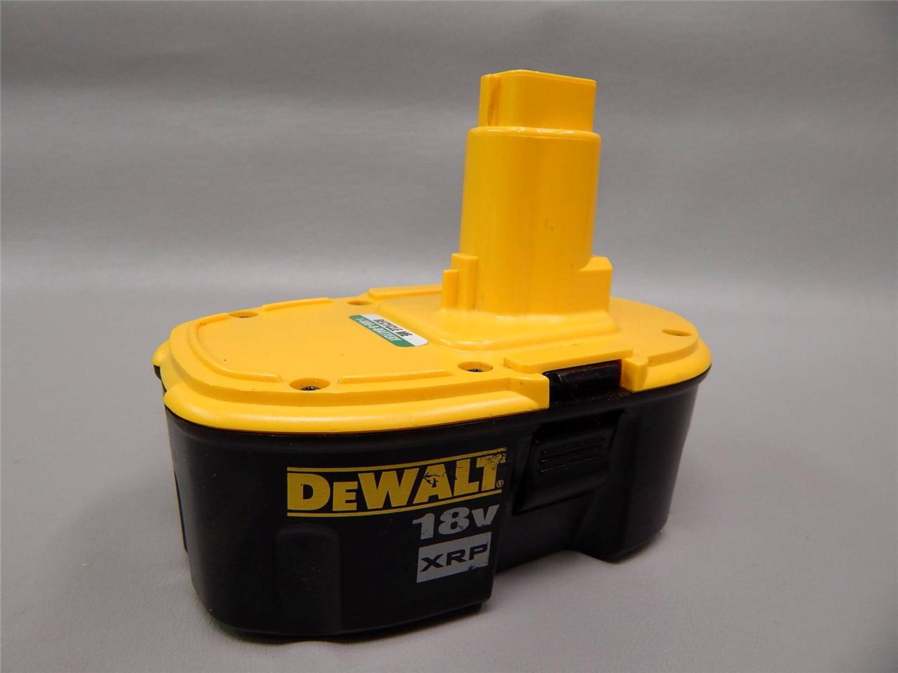 Details about Dewalt 18 Volt XRP Nicad Battery Pack DC9096 18V Nicd 2