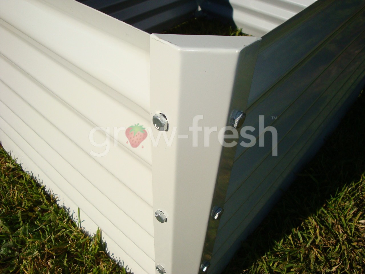 2X GREENHOUSE COLORBOND DIY RAISED PLANTER BOX GARDEN BED RRP2471