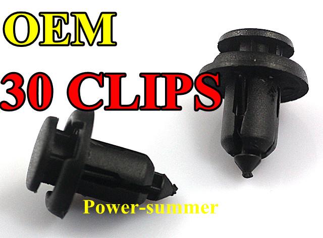 2002 Honda accord bumper clips #6