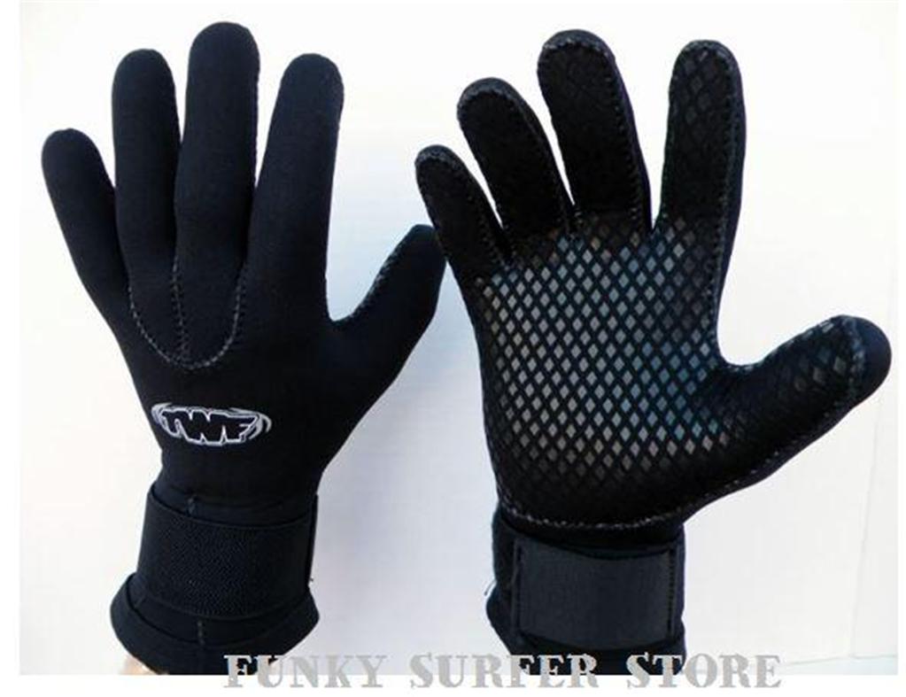 TWF 2.5MM WETSUIT GLOVES WATERPROOF DIVING KAYAK SURFING SWIMMING JET