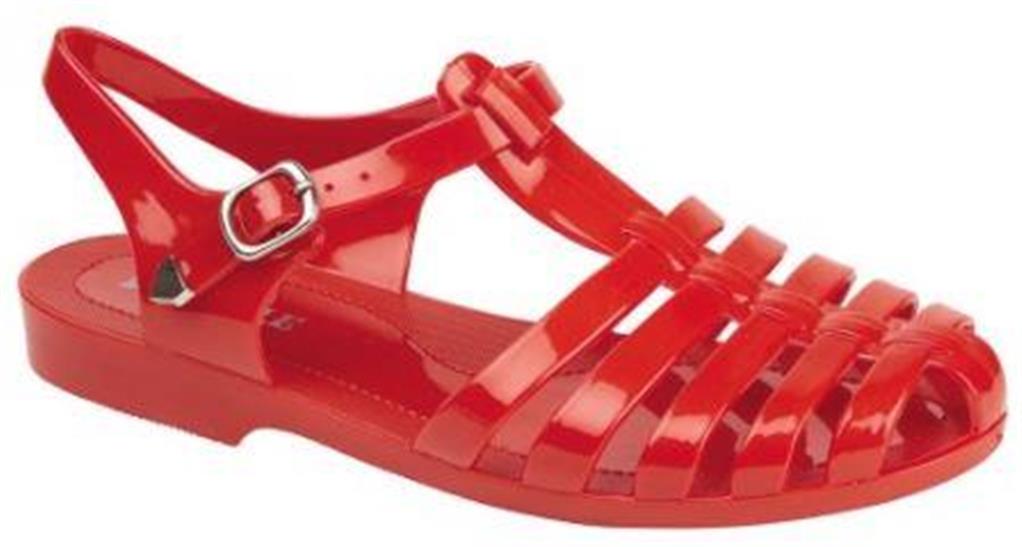 WOMENS JELLY SHOES SUMMER GLADIATOR SANDALS BEACH HOLIDAY FLIP FLOPS WATER SHOE
