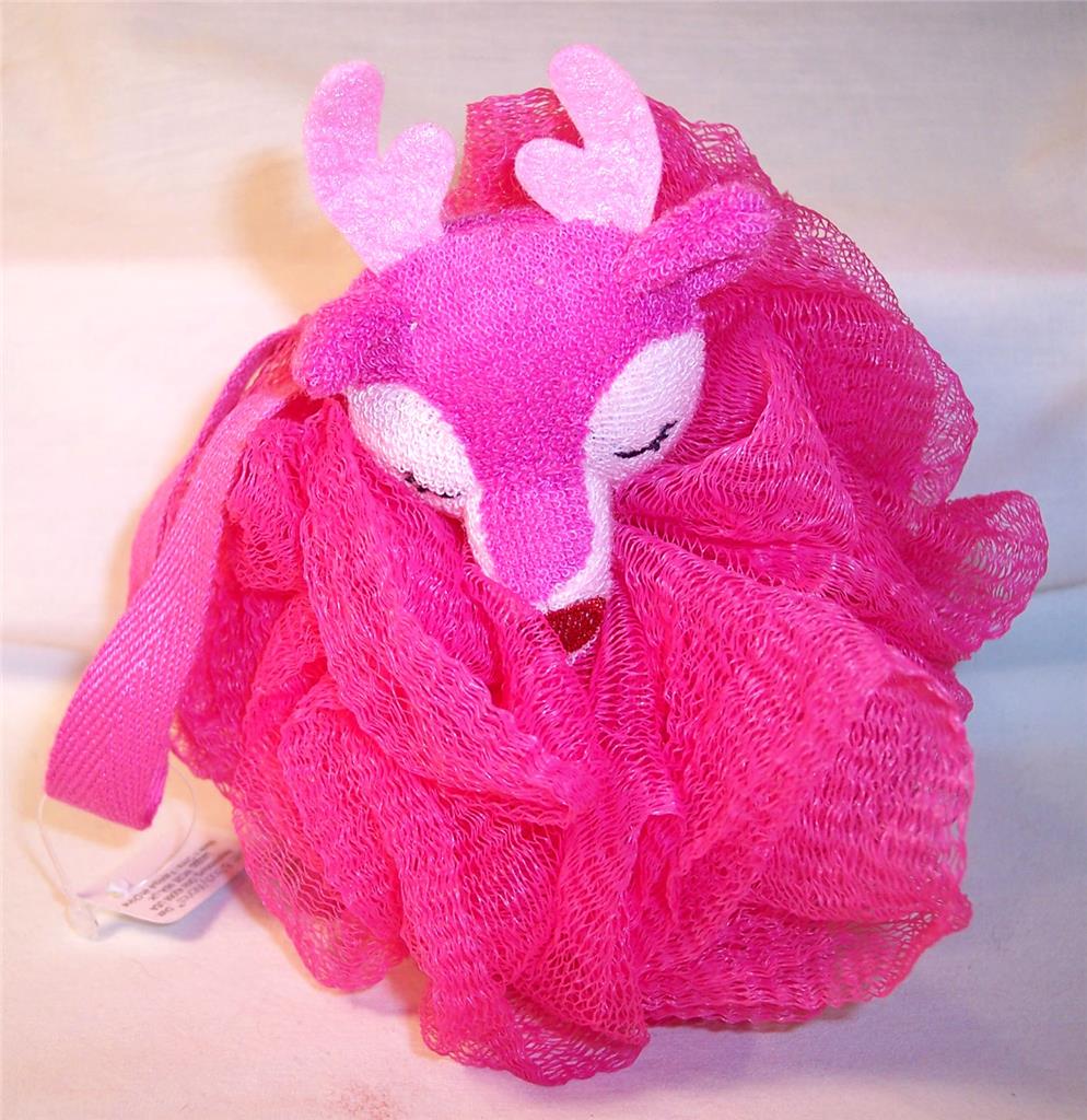 Bath and Body Works Sponge Loofah Animal Fox Fish Zebra Reindeer Crab Polar Bear | eBay
