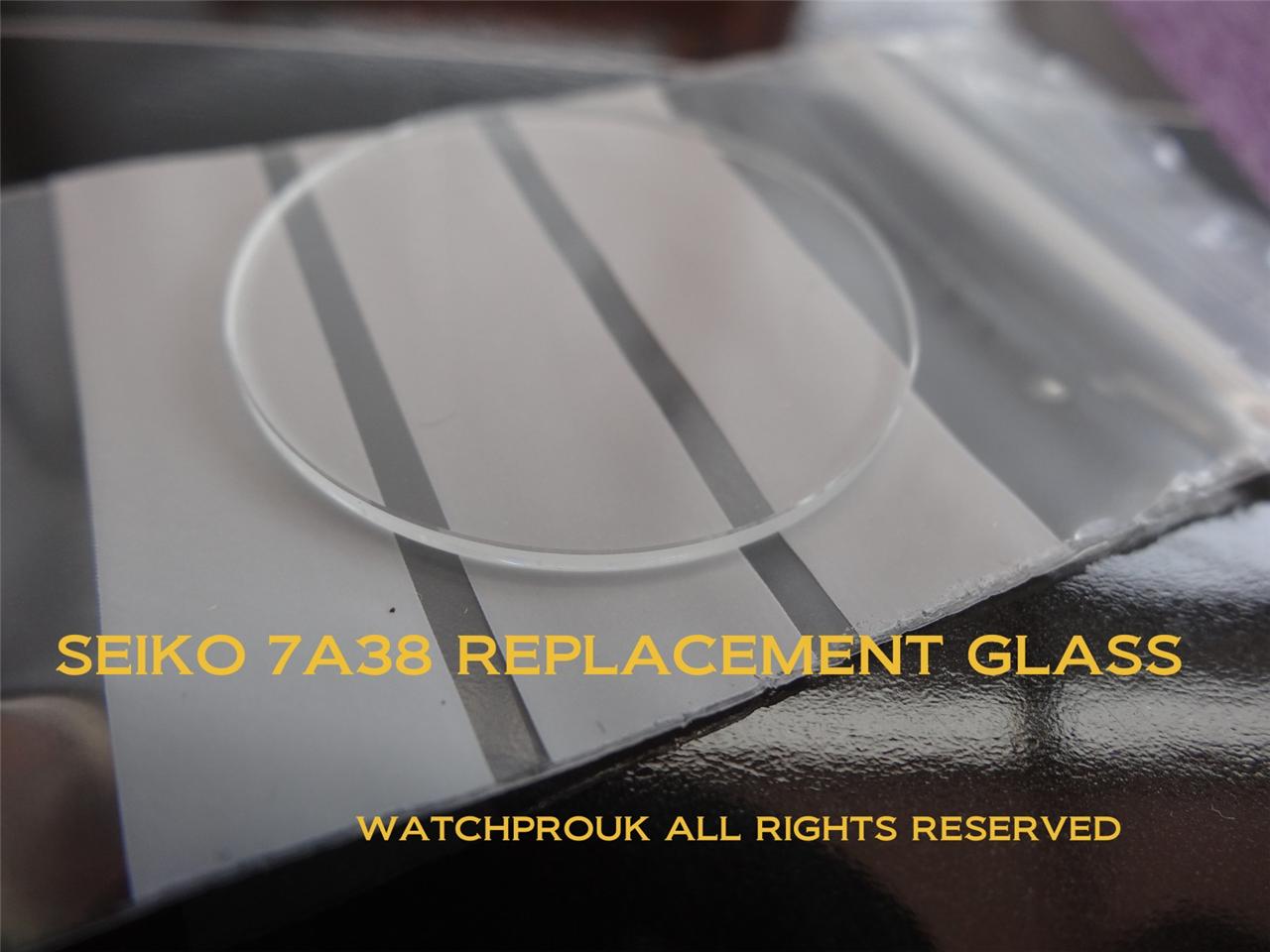 QUALITY REPLACEMENT GLASS crystal "MADE IN JAPAN" FOR YOUR SEIKO 7A38