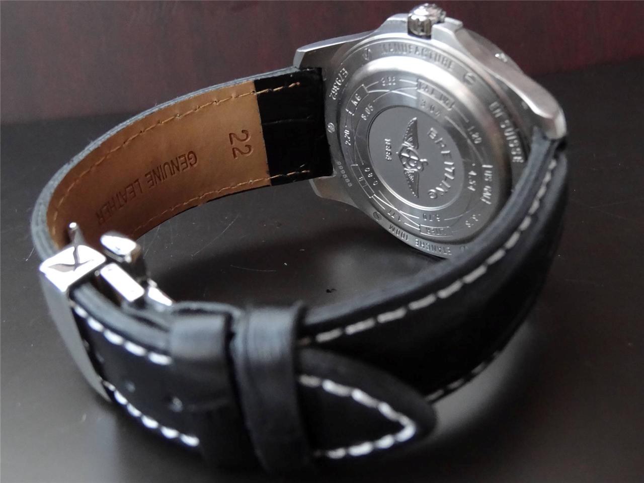 QUALITY THICK REPLACEMENT DEPLOYMENT LEATHER STRAP TO FIT YOUR SEIKO