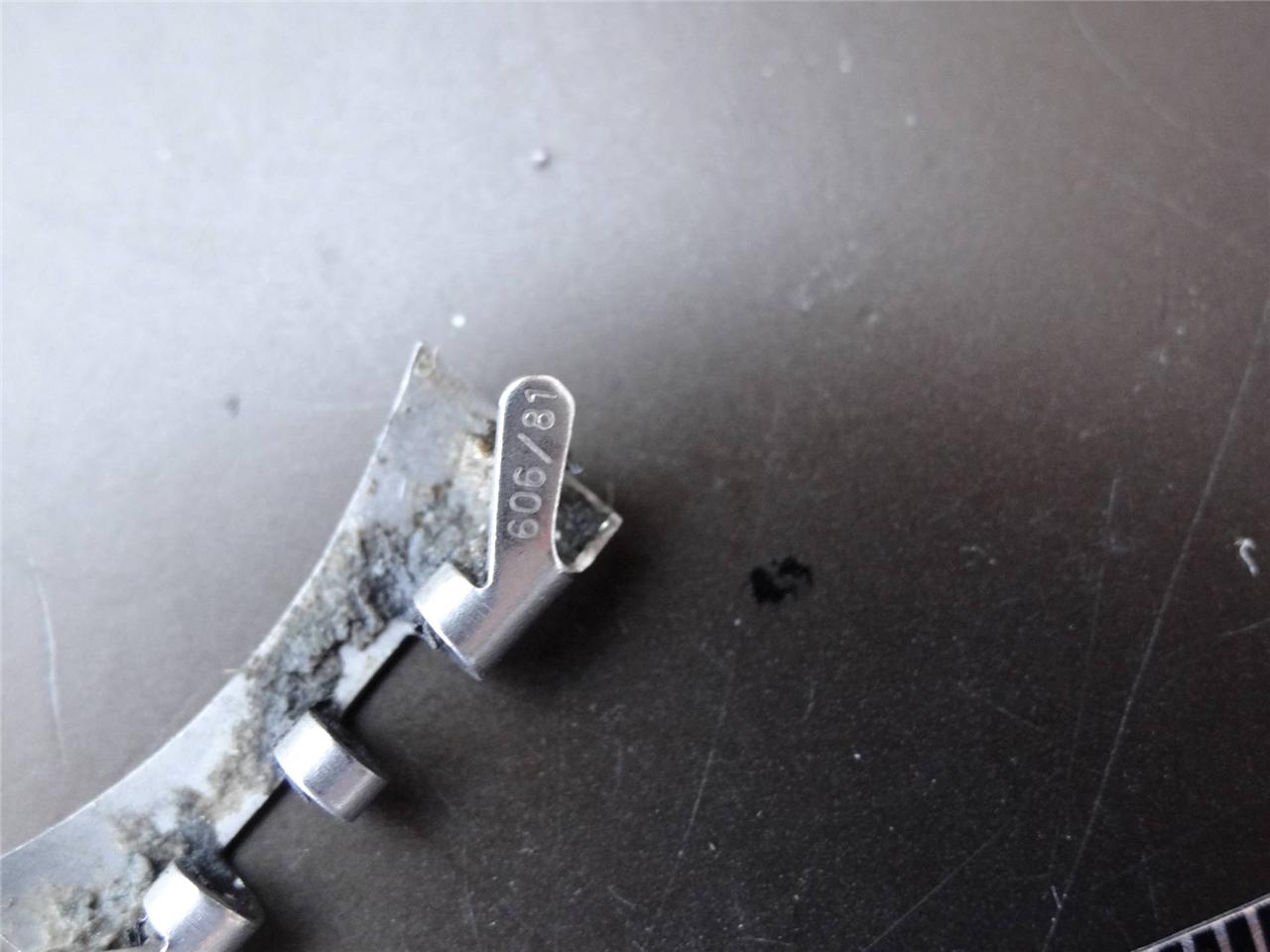 BRACELET PARTS FOR TAG HEUER 606/81 LINK / CLASP/ MID BRACELET FULL